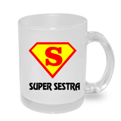 Hrnek pro sestru -  super sestra ve znaku supermana.