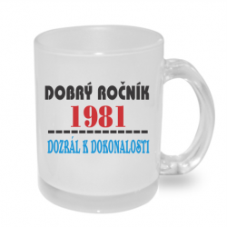 Hrnek Dobrý ročník 1982 dozrál k dokonalosti.