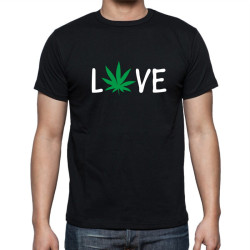 Pánské tričko - Love marihuanu