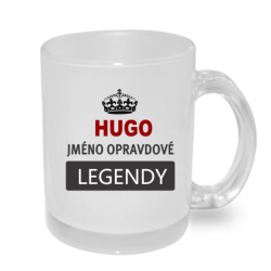 Hrnek HUGO jméno opravdové legendy.