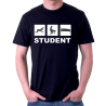 Tričko pro Studenta, vtipný studentův trojboj.