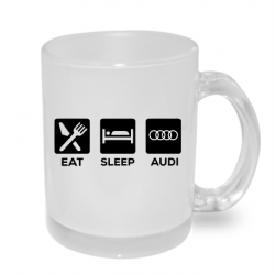 Hrnek - Eat, Sleep, Audi