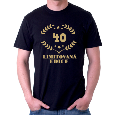 Pánské tričko 40 limitovaná edice