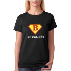 Výprodej - Dámské tričko super Prababička ve stylu supermana.