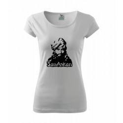 Dámské tričko Sandokan, vtipný dárek pro ženu