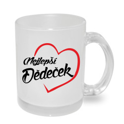 Hrnek pro dědu - nejlepší dědeček v srdíčku