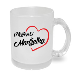 Hrnek - Nejlepší manželka v srdíčku