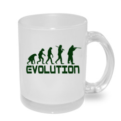 Hrnek Evoluce myslivce.