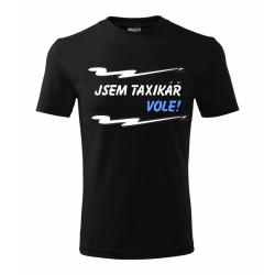 Pánské tričko jsem taxikář vole!