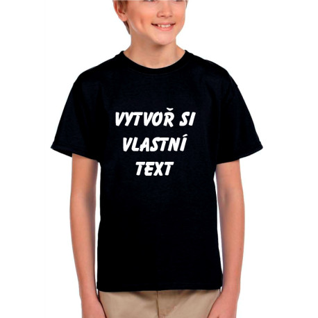 Dětské tričko s vlastním potiskem.
