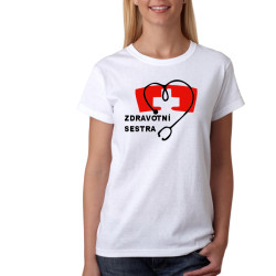 Dámské tričko - zdravotní sestra